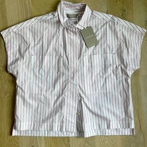 Everlane Boxy Cropped Shirt